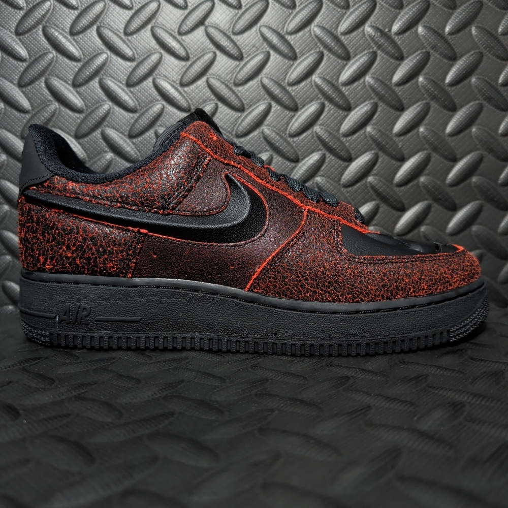 Nike Air Force 1 Low Retro "Halloween Skull" QS HV2016-001 size 7.5 - Picture 2 of 10